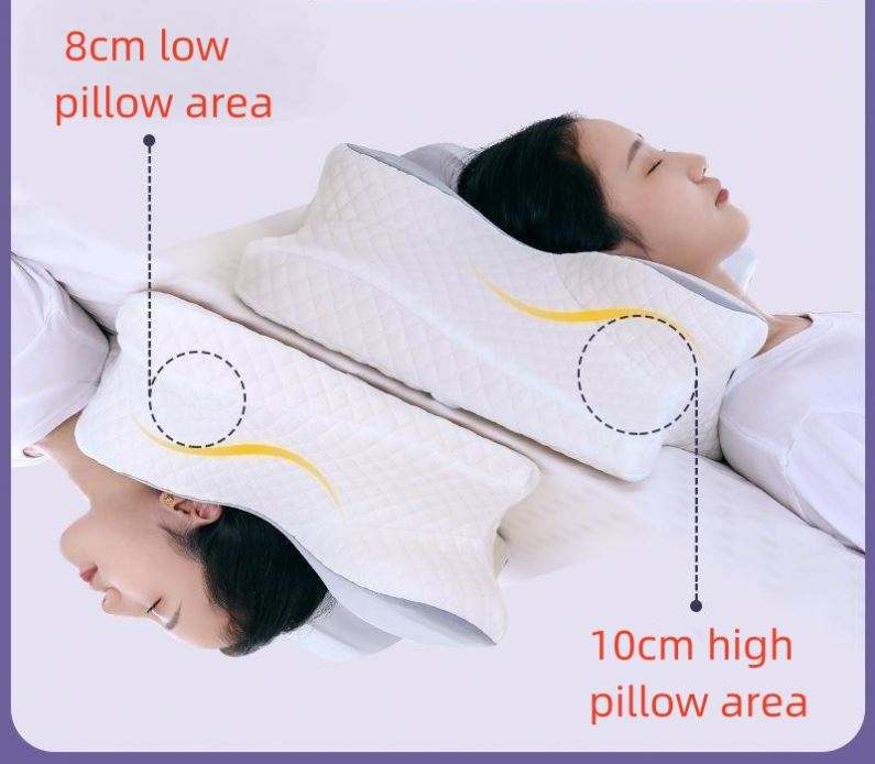 Ergonomic Cervical Memory Foam Pillow — Contour