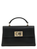 Furla Black Leather Crossbody Bag