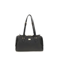 Dolce & Gabbana Black Calf Leather Bos Taurus Shoulder Bag