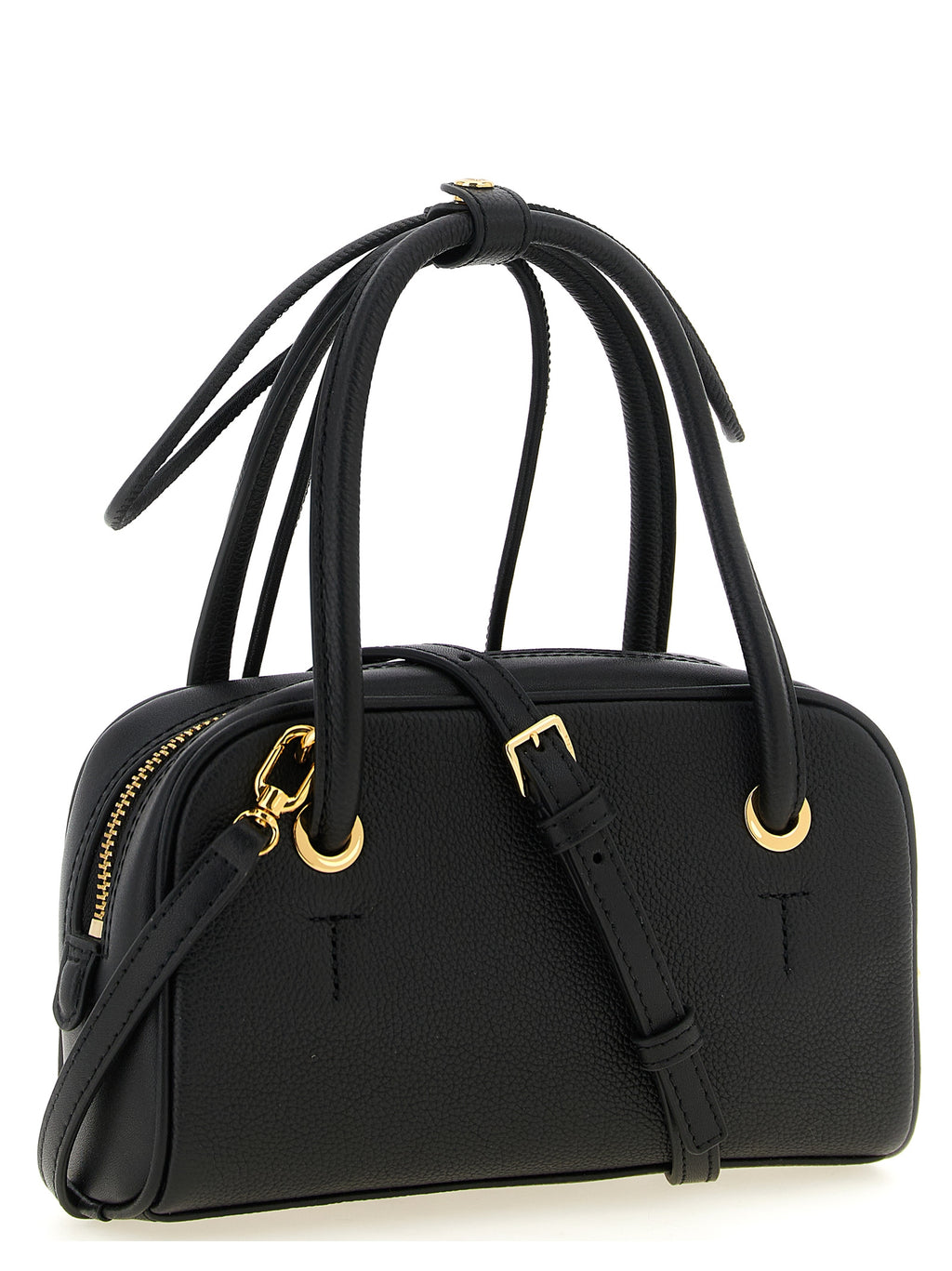 Furla Black Calfskin Handbag