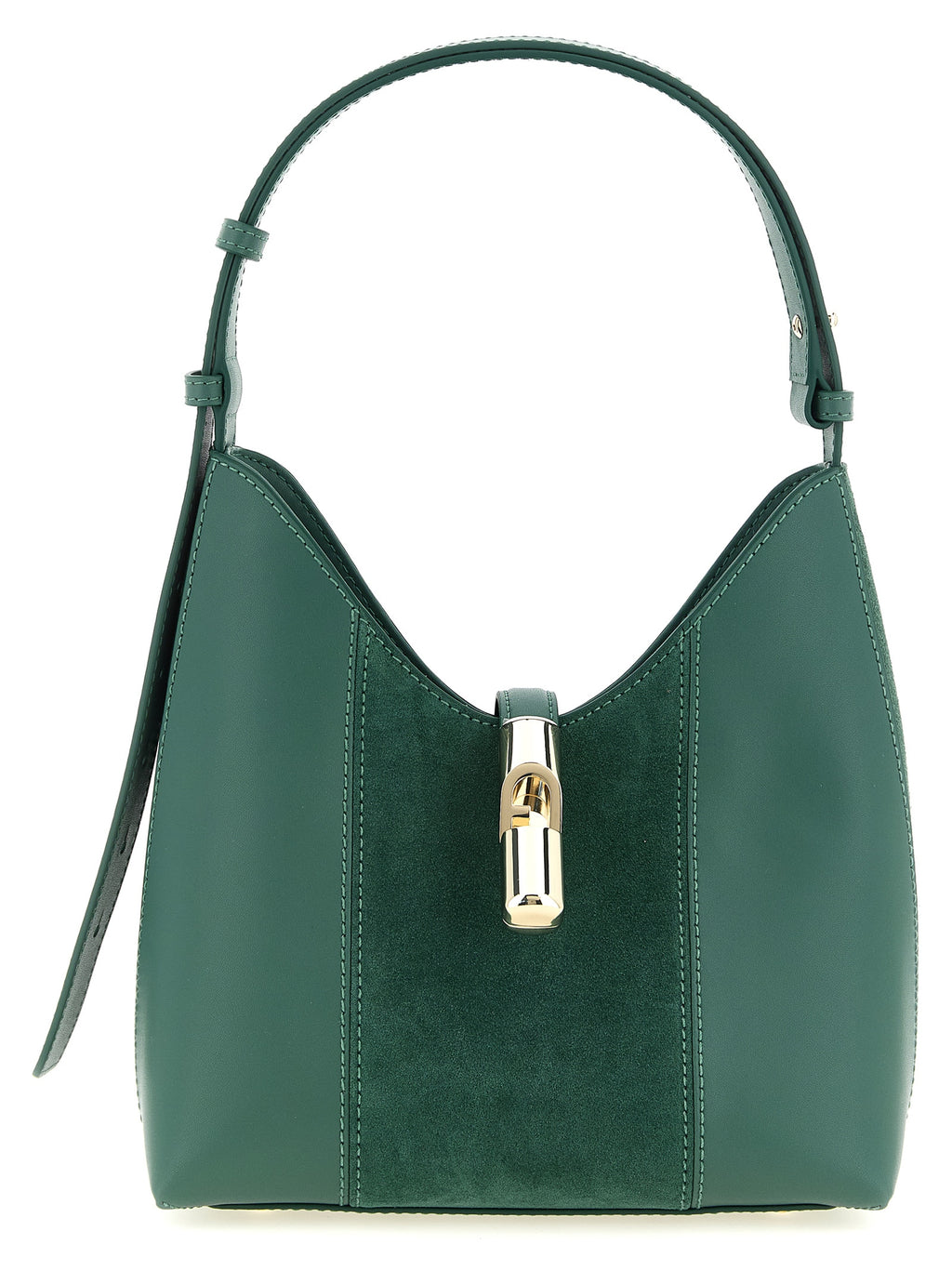Furla Bicolor Calfskin Shoulder Bag