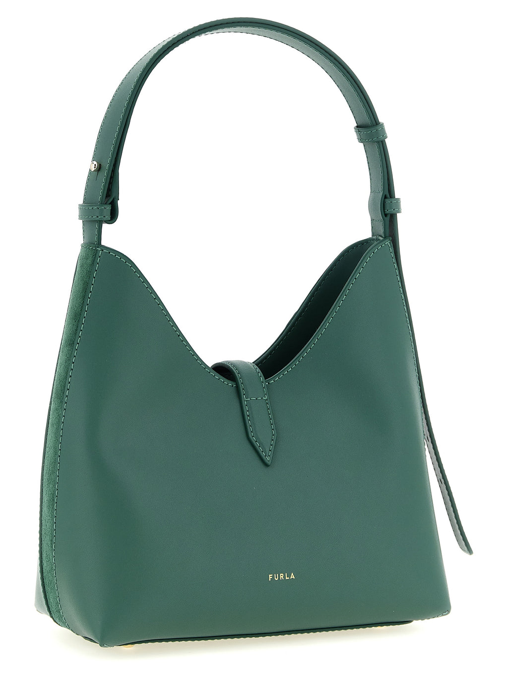 Furla Bicolor Calfskin Shoulder Bag