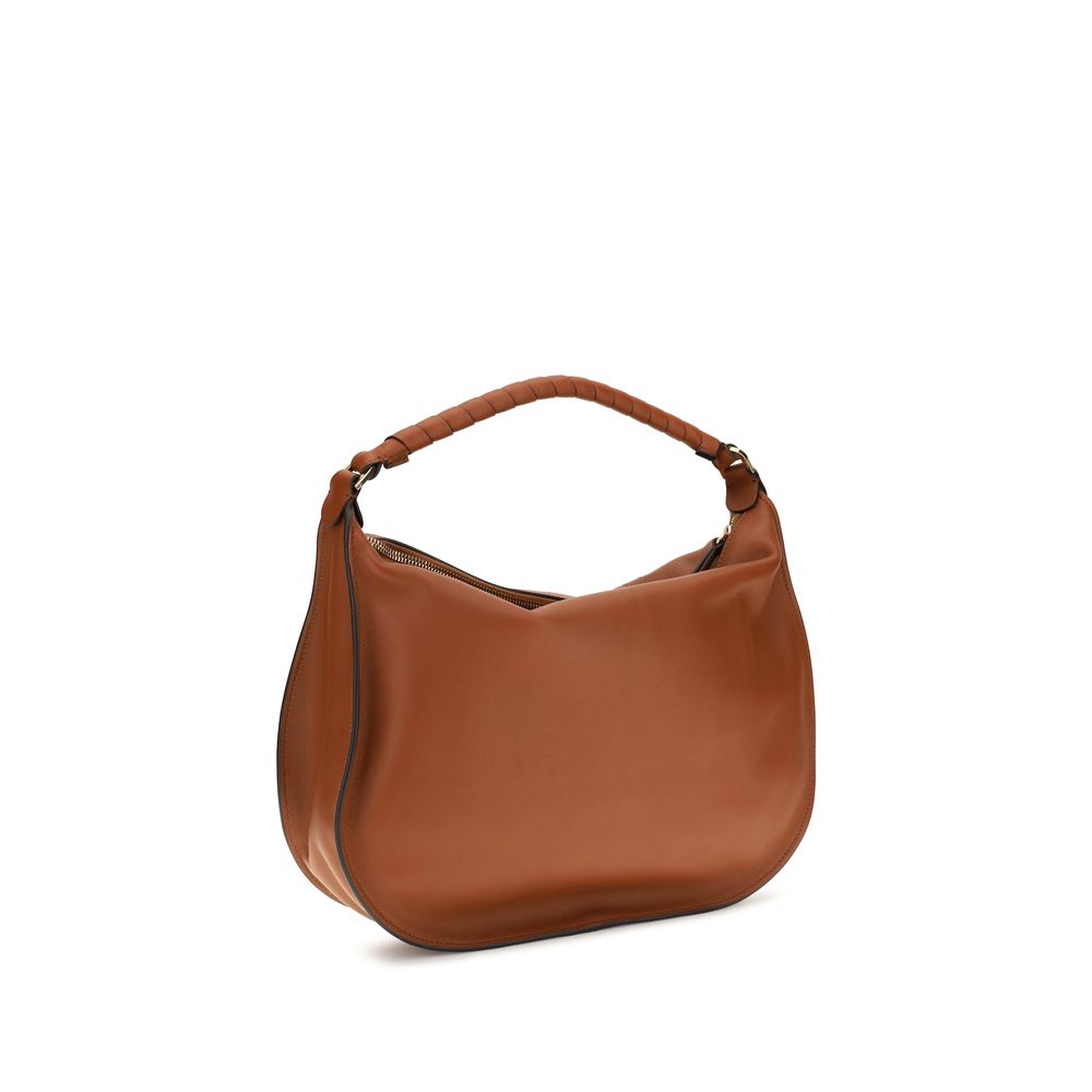 Chloé Brown Calf Leather Bos Taurus Shoulder Bag