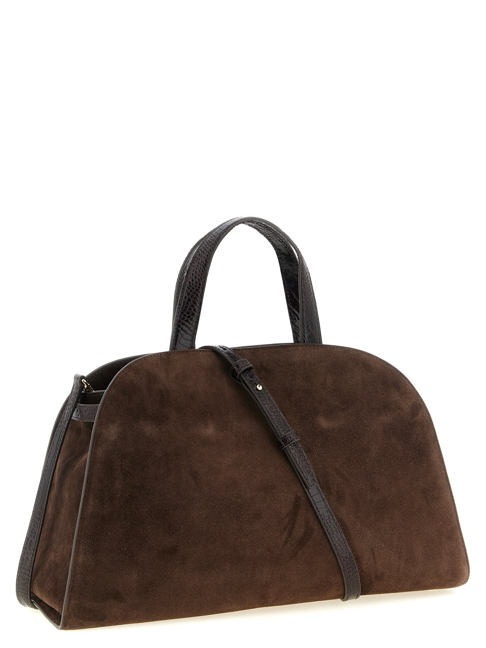 Tory Burch Brown Bovine Leather Crossbody Bag