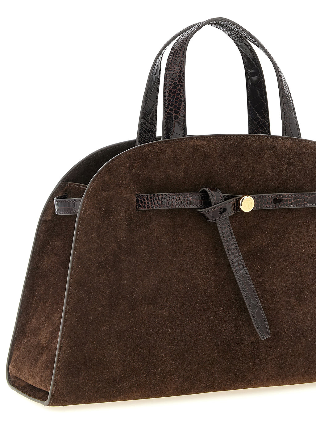 Tory Burch Brown Bovine Leather Crossbody Bag