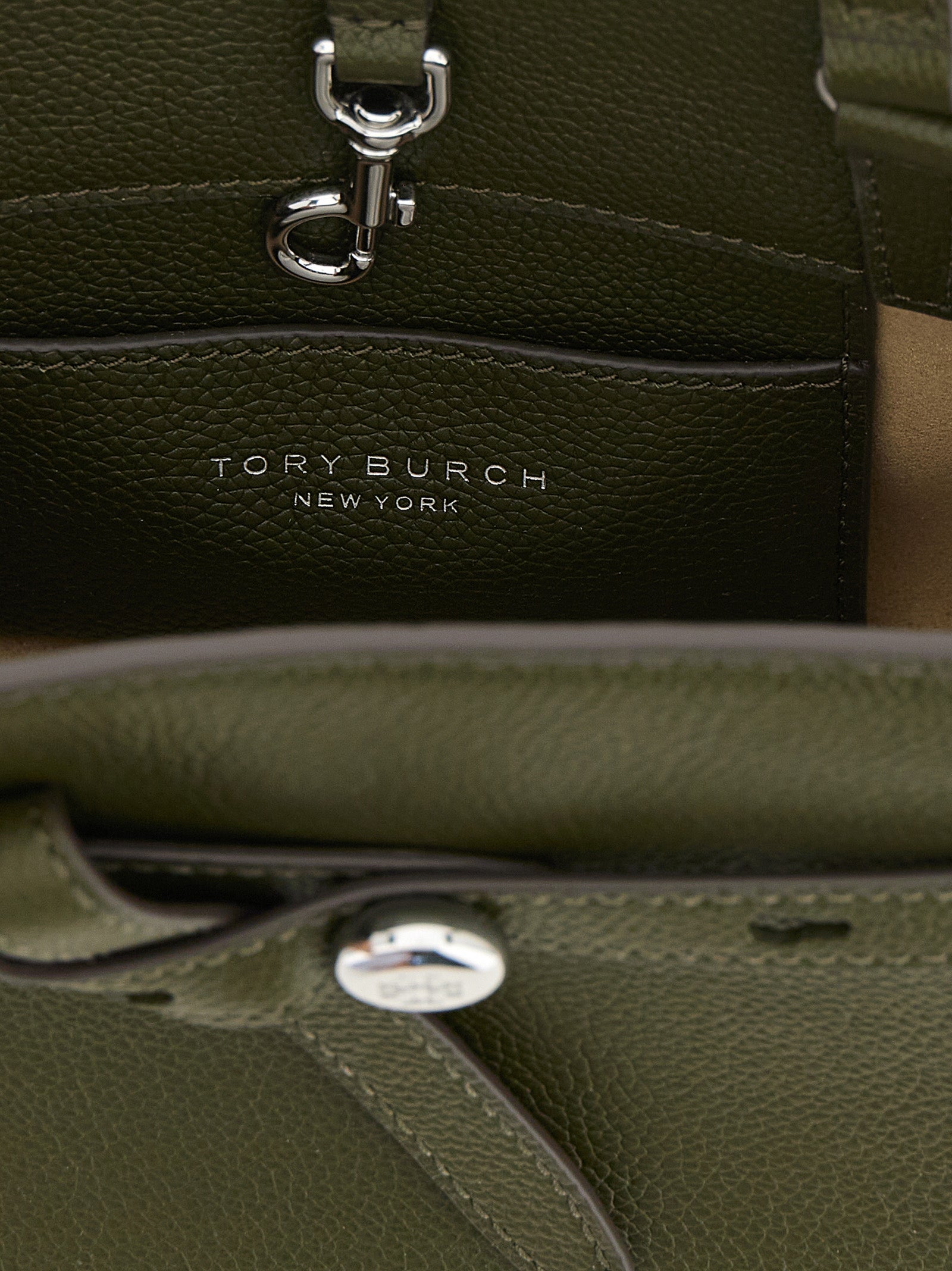 Tory Burch Brown Cowhide Crossbody Bag