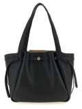 Tory Burch Black Cowhide Tote Bag