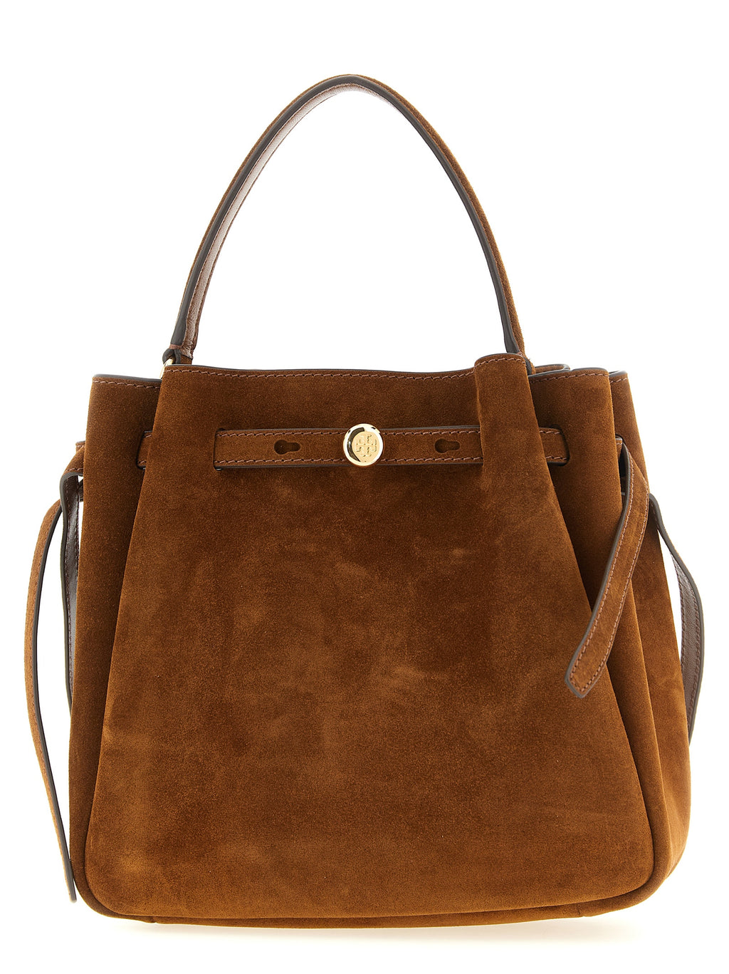 Tory Burch Brown Bovine Leather Crossbody Bag