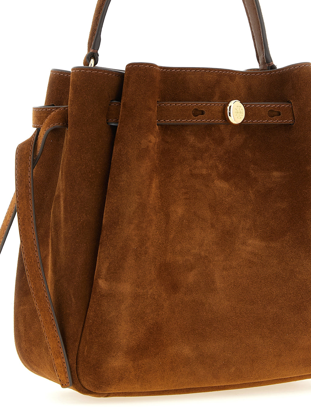 Tory Burch Brown Bovine Leather Crossbody Bag