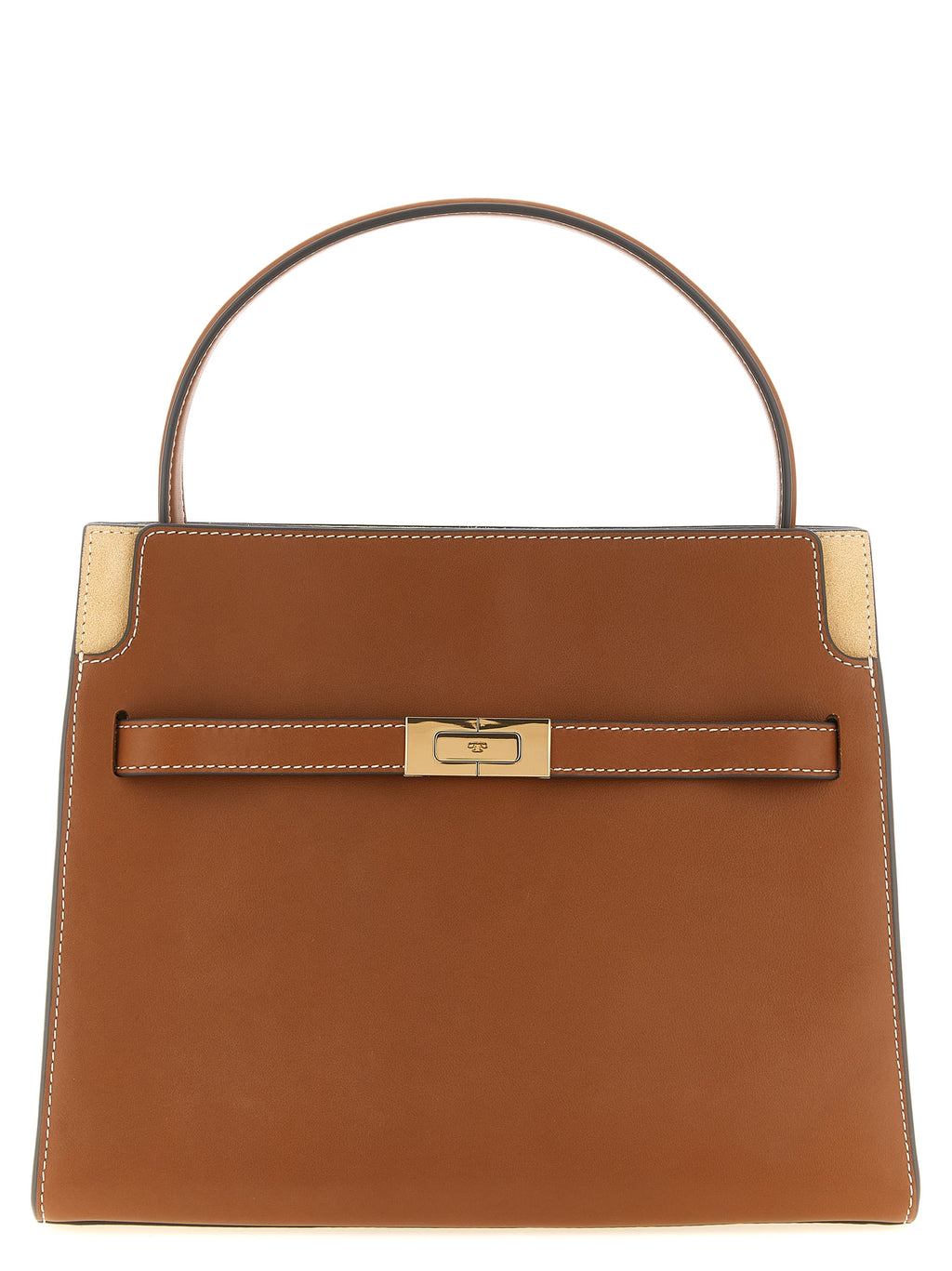 Tory Burch Brown Cowhide Crossbody Bag