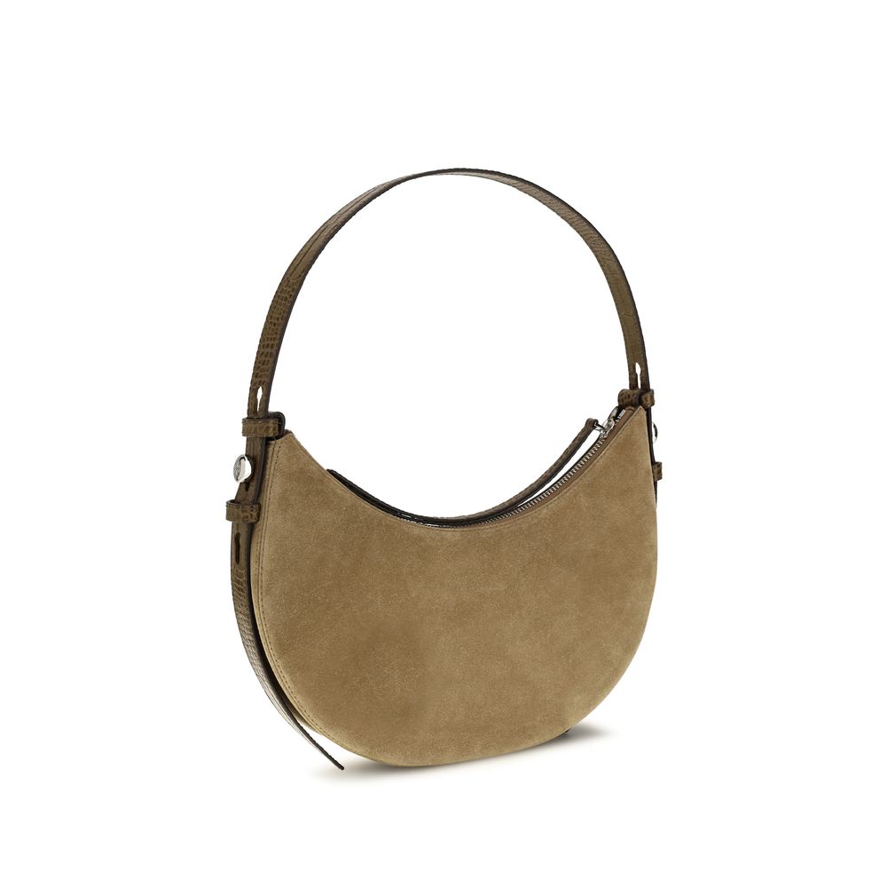 Tory Burch Beige Suede Leather Shoulder Bag
