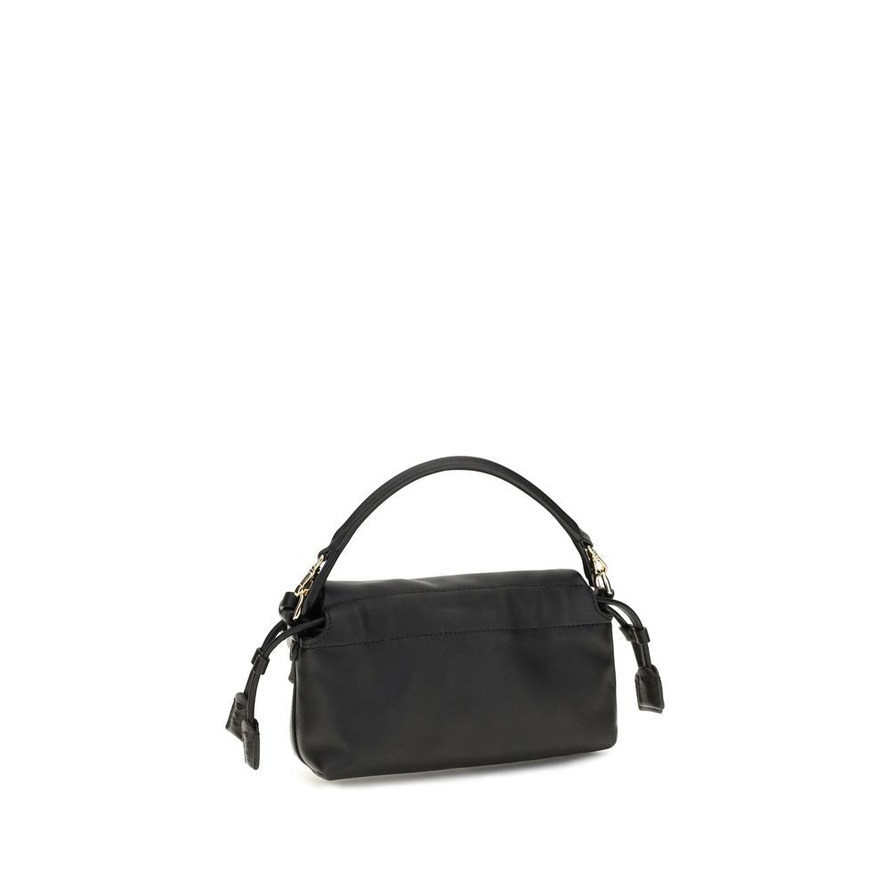 Fendi Black Lamb Ovis Aries Aries Handbag