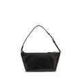Fendi Black Calf Leather Bos Taurus Clutch Bag