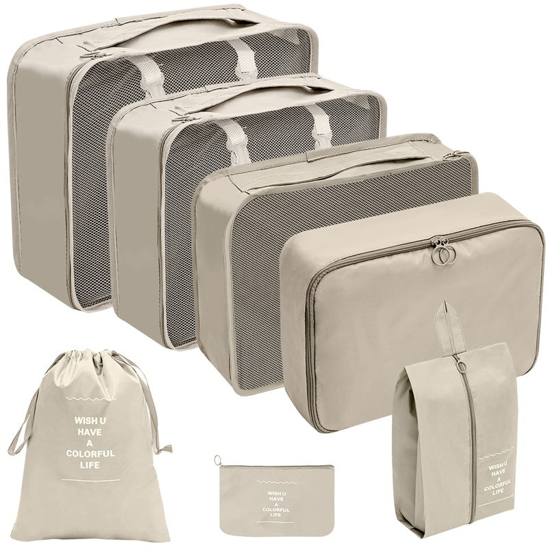 7-Piece Packing Cubes Travel Organizer Set