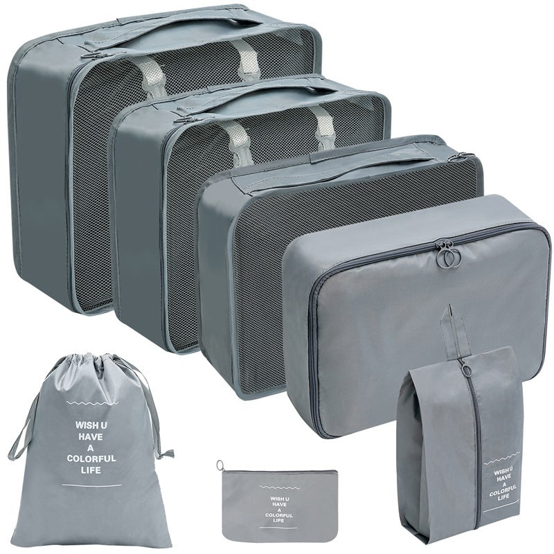7-Piece Packing Cubes Travel Organizer Set