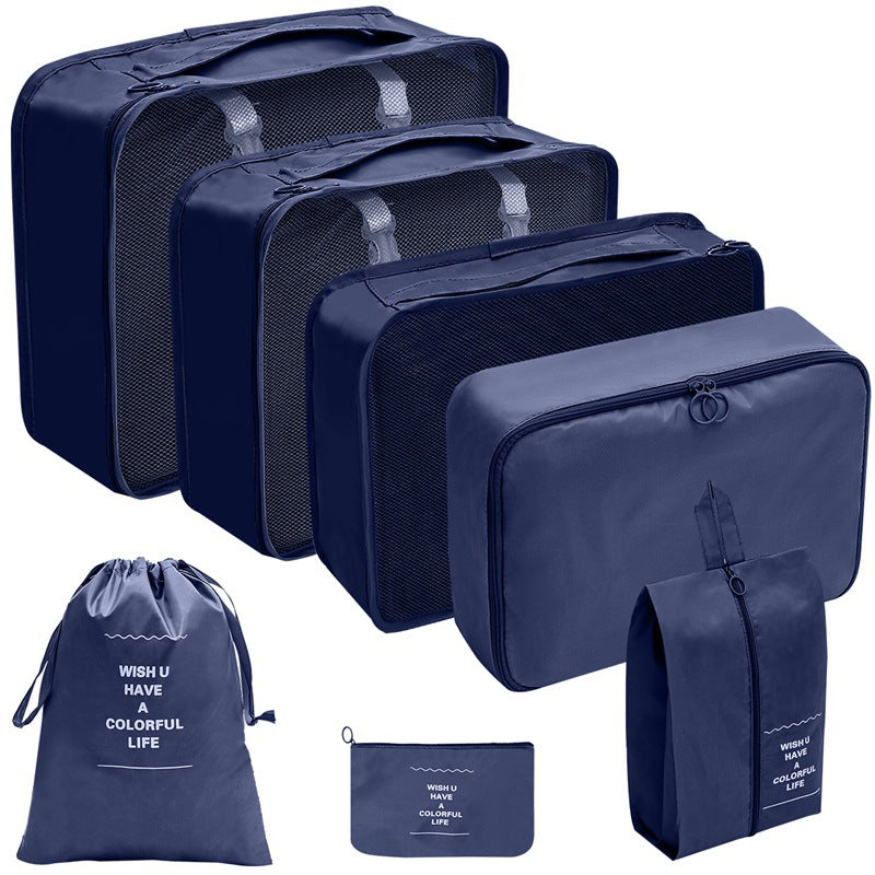 7-Piece Packing Cubes Travel Organizer Set