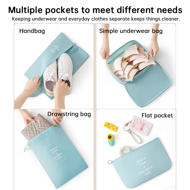 7-Piece Packing Cubes Travel Organizer Set