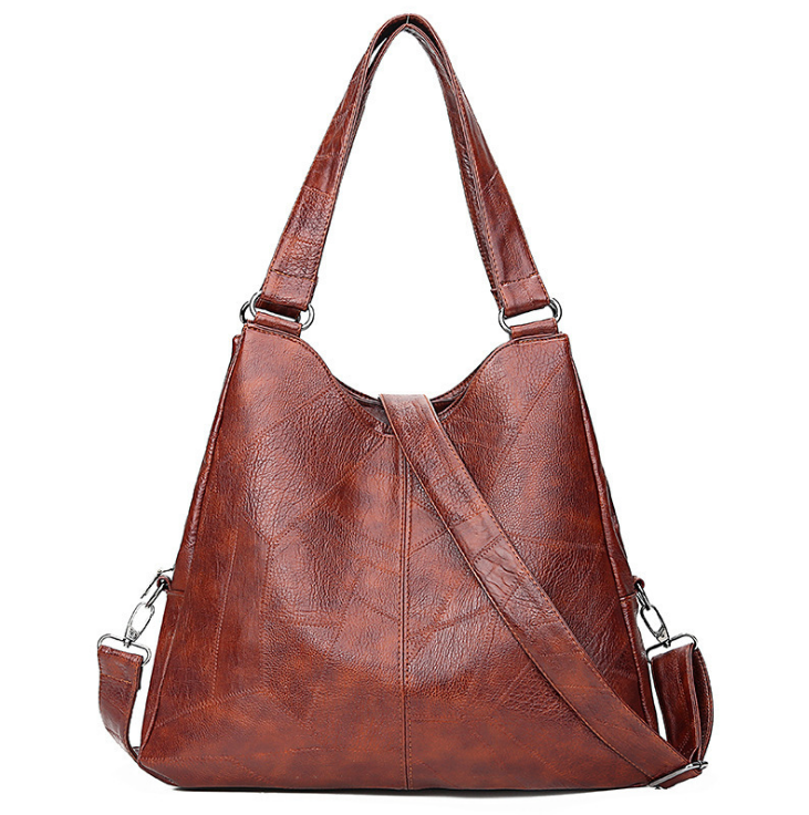 Vintage Top Handle Shoulder Bag — Fashion