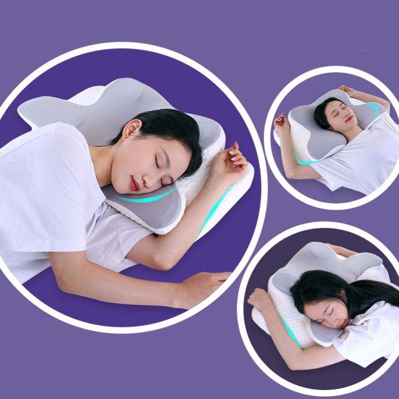 Ergonomic Cervical Memory Foam Pillow — Contour