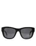 Dolce & Gabbana DG4177 Tinted Lens Sunglasses — Black Leather