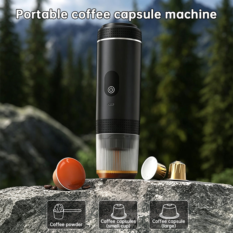 3-in-1 Portable Espresso Machine — Travel