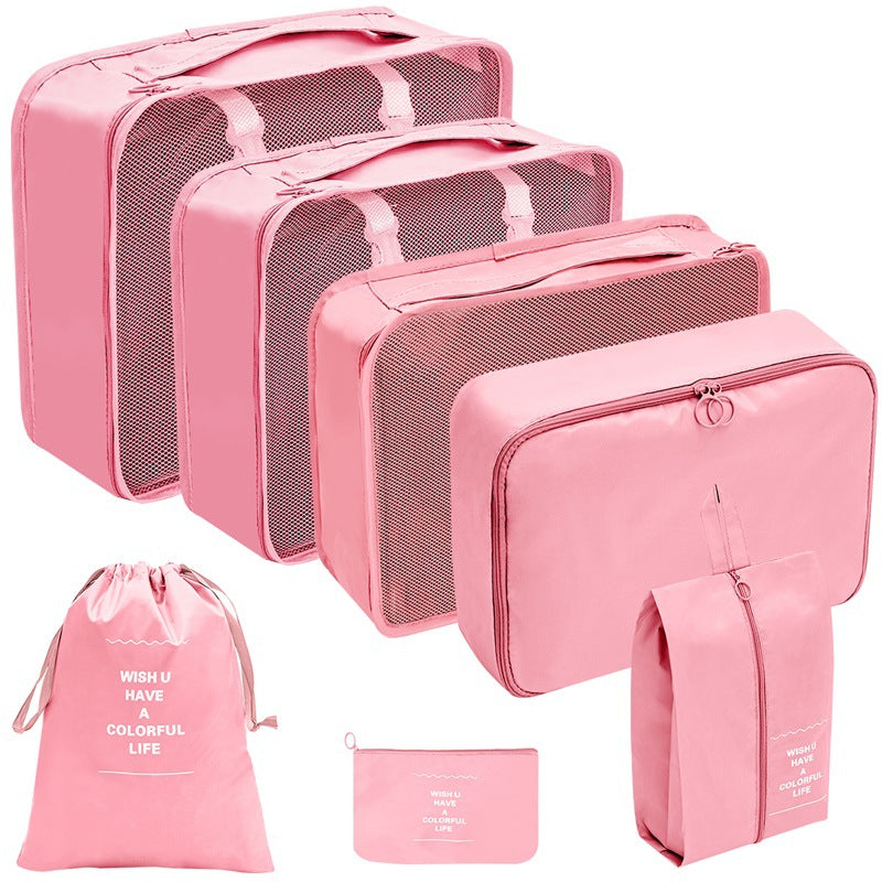 7-Piece Packing Cubes Travel Organizer Set