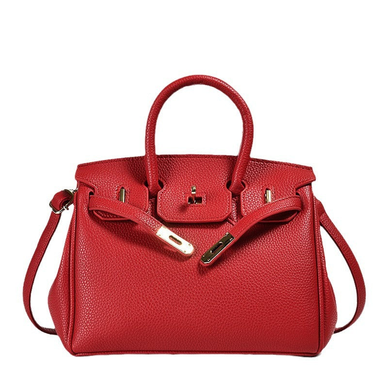 Vegan Leather Tote Bag — Classic