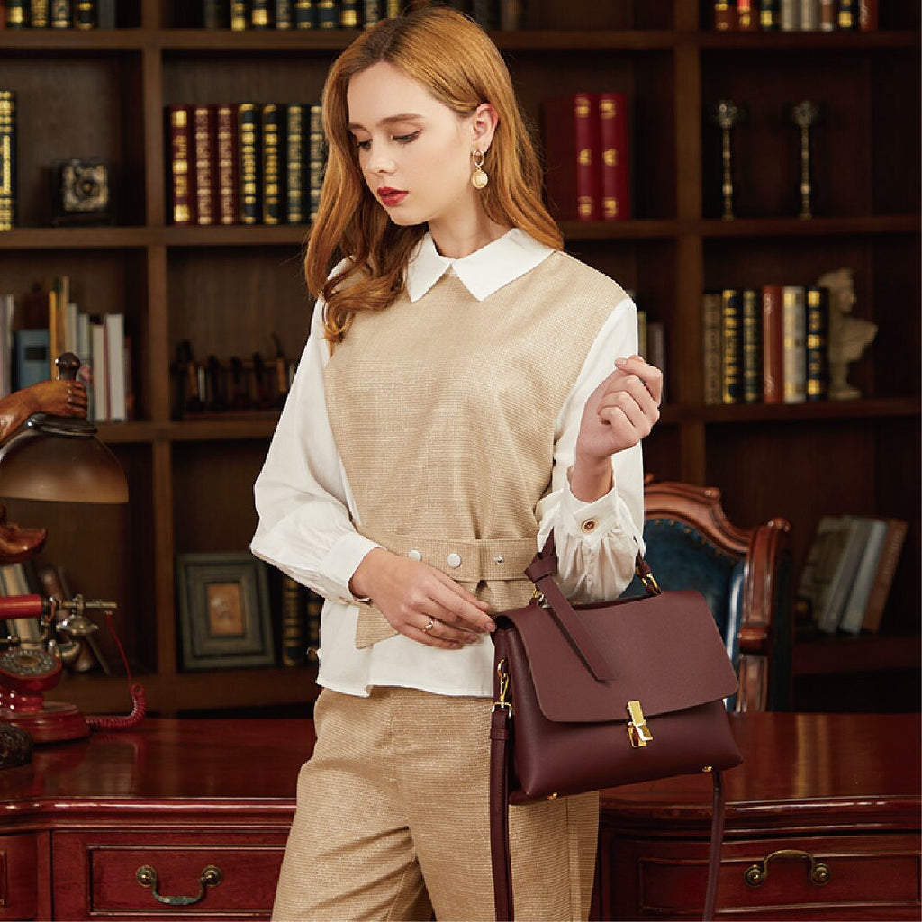 Retro Large Capacity Shoulder Bag — Summer