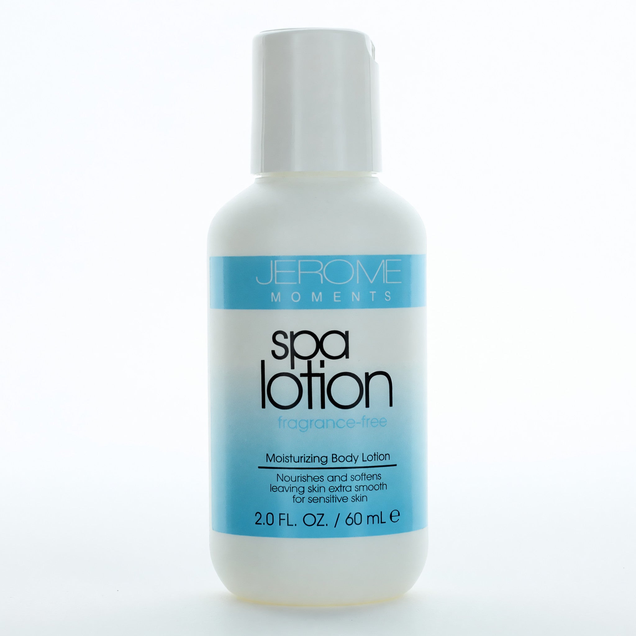 Spa Lotion Fragrance Free by Jerome Moments, 2oz Body Lotion women